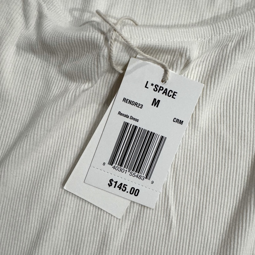 L*Space Renata Dress in Ivory. - Picture 8 of 9